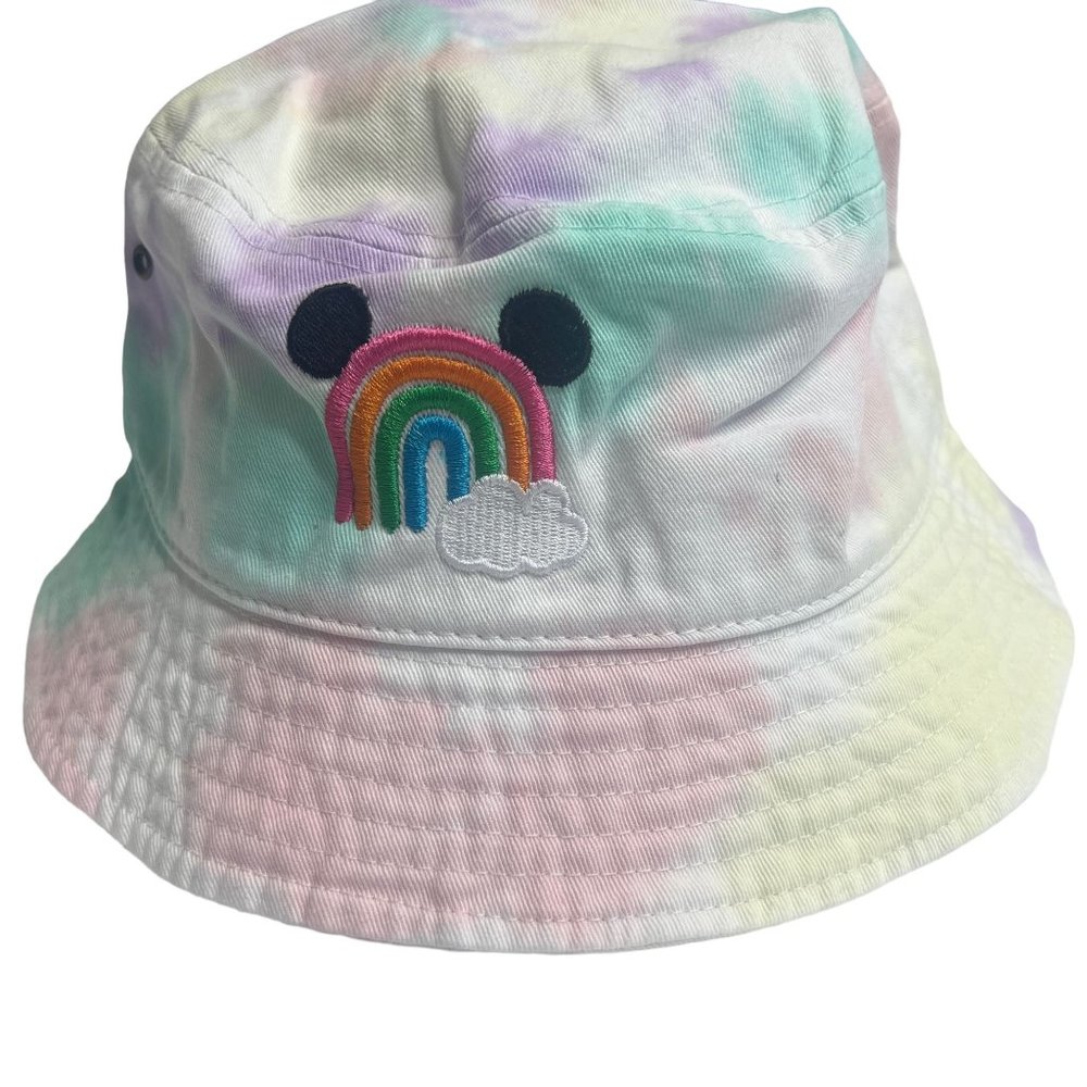 KB Ethos Unisex Tie Dye Rainbow Bucket Hat‎ L/XL